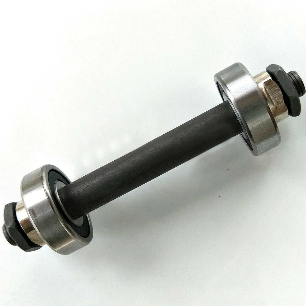 1 Set Mountain Bike Bike Hub Front And Rear Axle 108 To 145mm Hollow Axle Cycling Supplies Mountain Bike Hollow Shaft