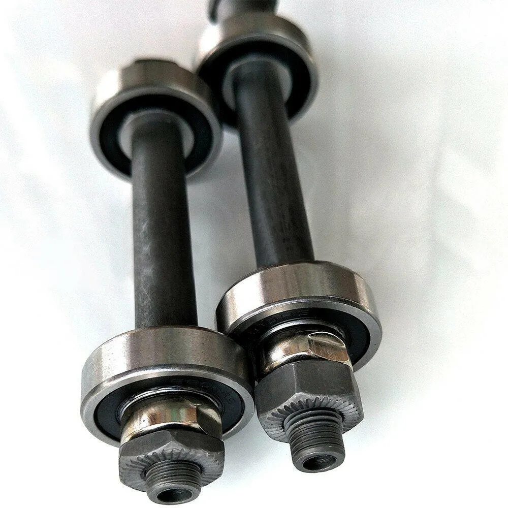 1 Set Mountain Bike Bike Hub Front And Rear Axle 108 To 145mm Hollow Axle Cycling Supplies Mountain Bike Hollow Shaft