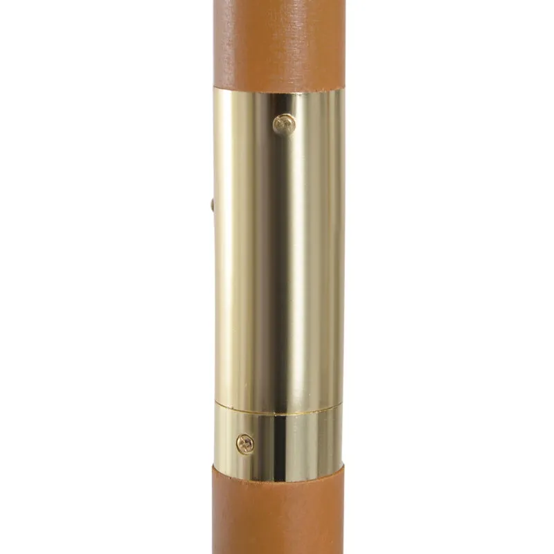 10x 8.2 Bamboo Wooden Round Patio Sun Umbrella - Beige
