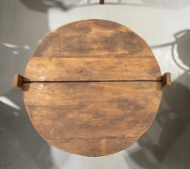 1920s Wooden Foldable Wine Tasting Table  #6372