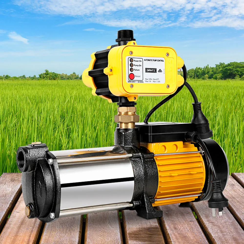 2000W Self-Priming Garden Water Pump, 7,200L/hr Flow - Giantz