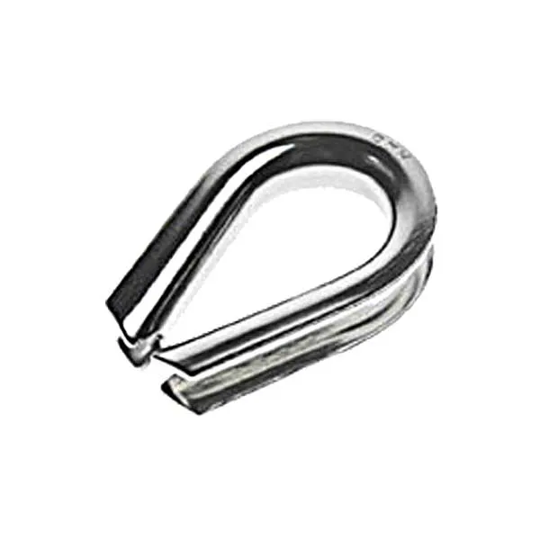 3/8" Heavy Duty Stainless Steel Thimbles Type 316 (25 pack)