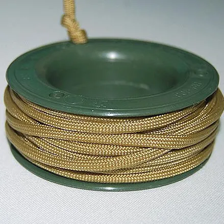 550 PARACORD MINI SPOOL - GOLDEN