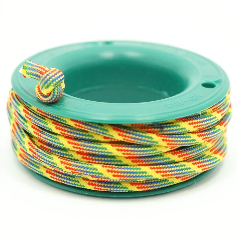 550 PARACORD MINI SPOOL - RAINBOW RAIN