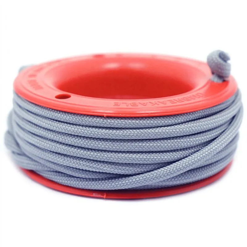 550 PARACORD MINI SPOOL - SILVER