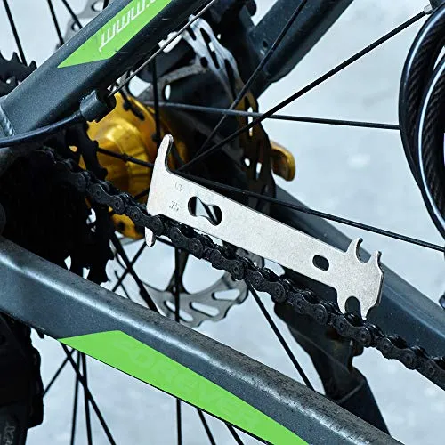 A AKRAF Bike Link Plier   Chain Breaker Splitter Tool   Chain Checker   3 Pairs Bicycle Missing Links, Bike Link Opener Closer Plier Chain Cutter Connector Wear Indicator Tool (New Version)