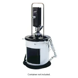 ARO 2" Grease Pump Package, 50:1 Ratio, 0-7500 PSI, 35 Gal w/Cover, Follower Plate, Control Handle, Hose and Swivel
