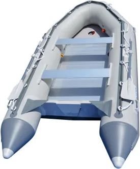 BRIS 12.5 ft Inflatable Boat Inflatable Fish Hunter & Person Inflatable Raft Boat