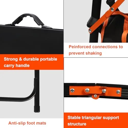 CAMPHILL Folding Camping Table with Storage Bag Aluminum Portable Picnic Table for Outdoor Travel Beach, Backyards, BBQ, Party and Picnic
