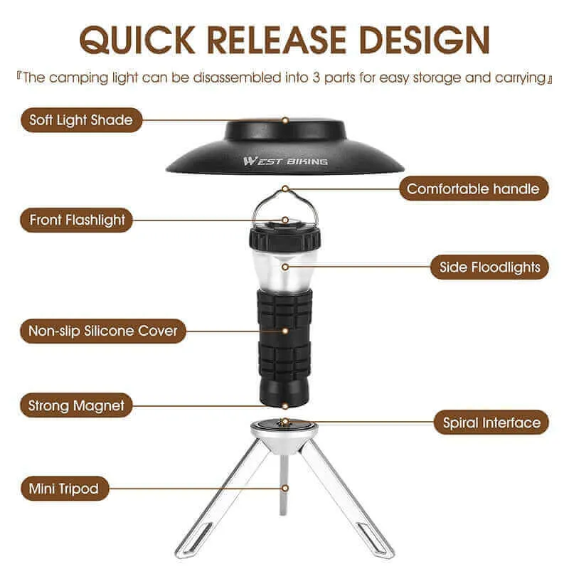Camping Lantern & Led Flashlight