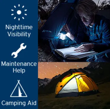 Camping Lantern Waterproof Emergency Light Camping Light Power Portable Rechargeable Lantern