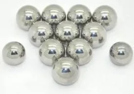Chrome Steel Balls (Ball Bearings) used for Paracord Monkey Fists: 1/2", 3/4", 1", 1 1/4", 1 1/2"