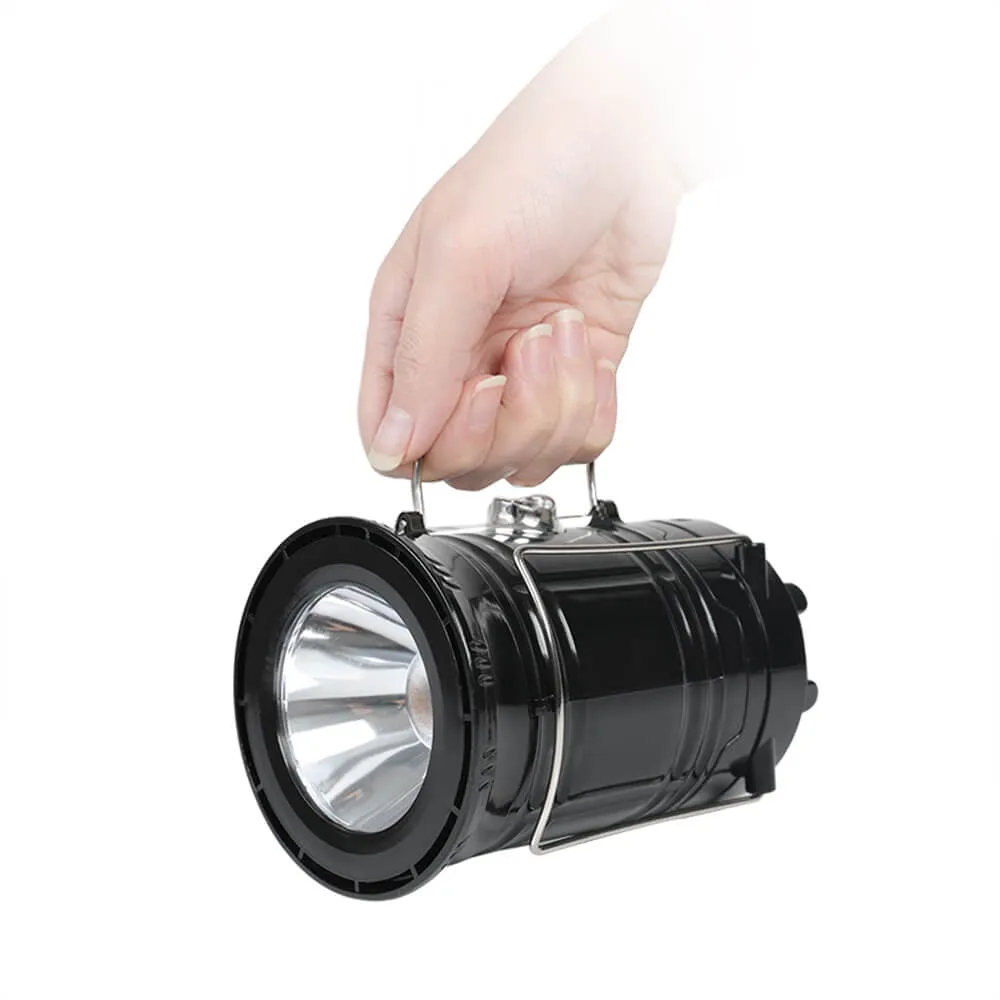 Collapsible LED Camping Lantern Portable Lamp with Battery