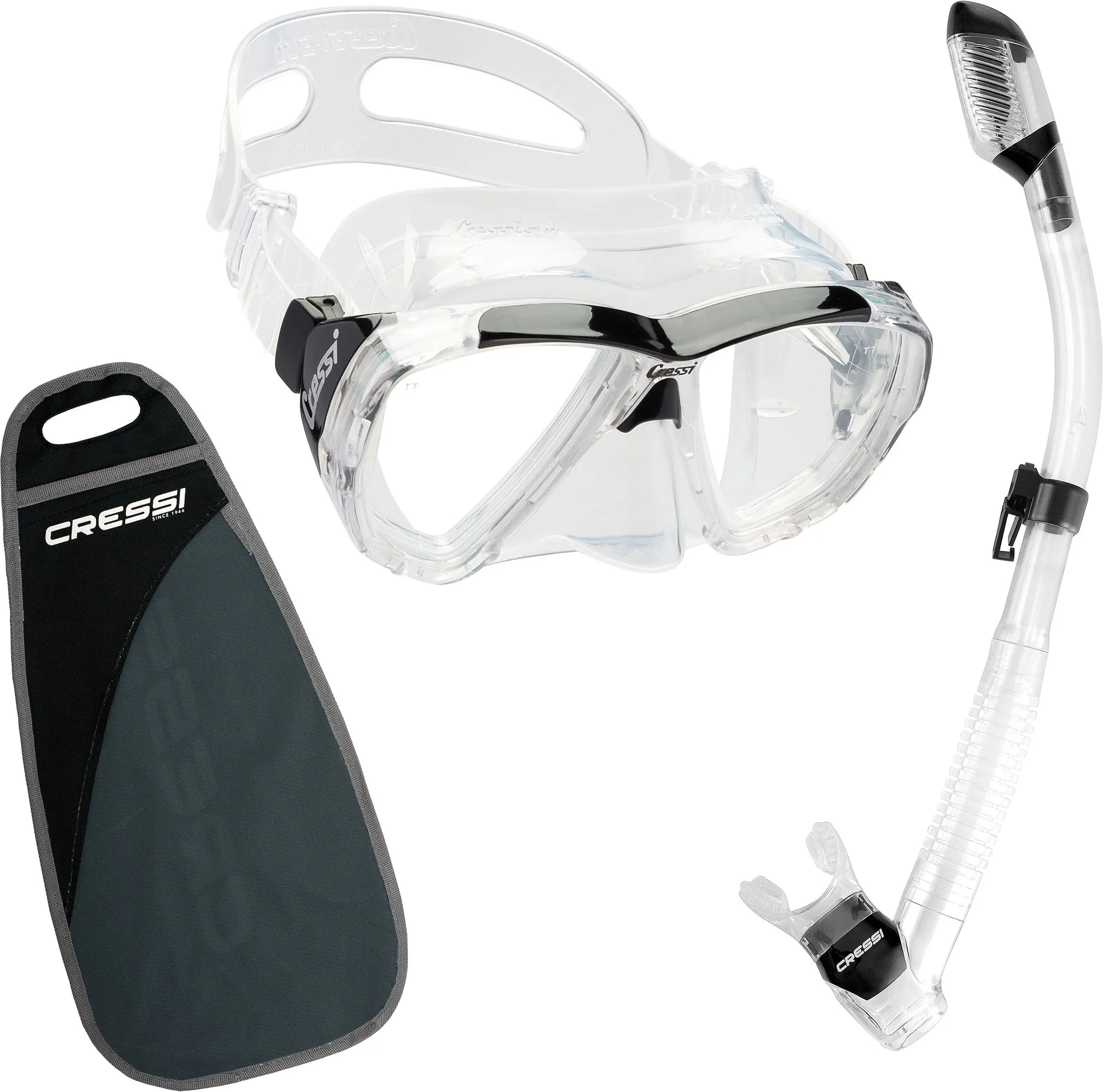Cressi Big Eyes / Supernova Dry Snorkel Combo