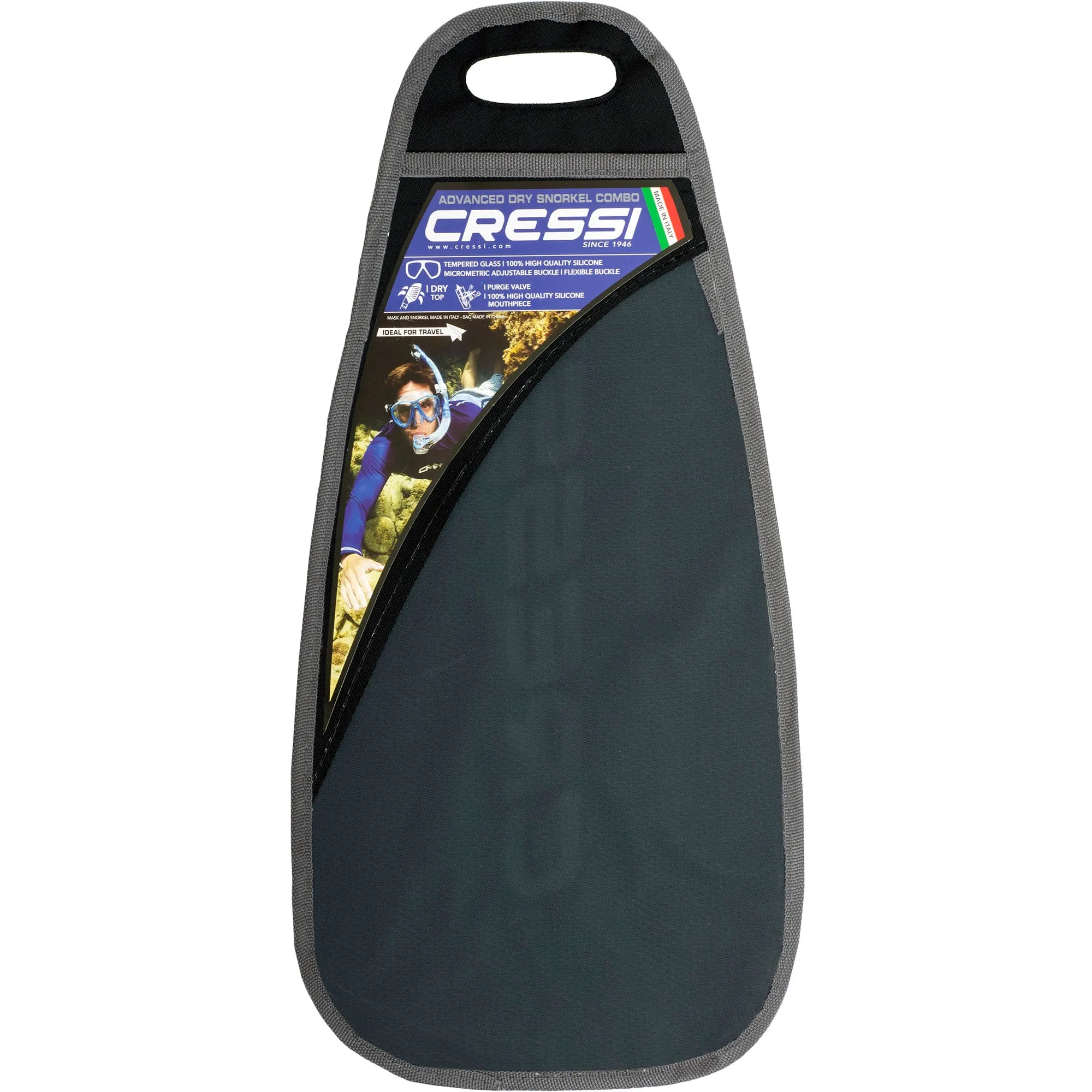 Cressi Big Eyes / Supernova Dry Snorkel Combo