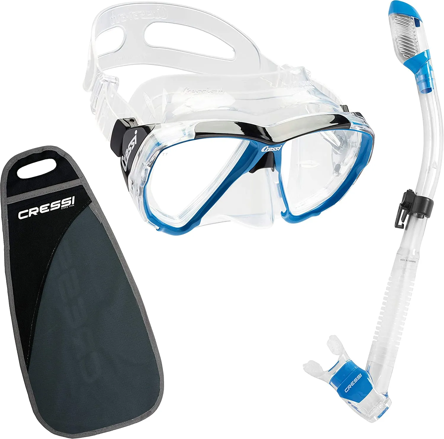 Cressi Big Eyes / Supernova Dry Snorkel Combo