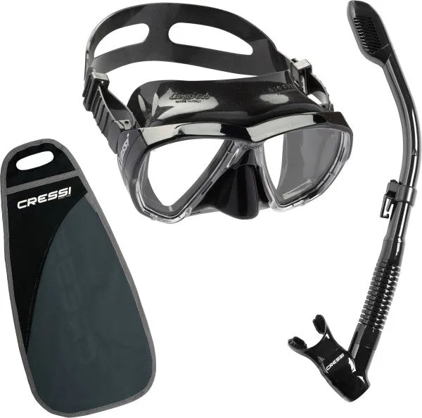 Cressi Big Eyes / Supernova Dry Snorkel Combo