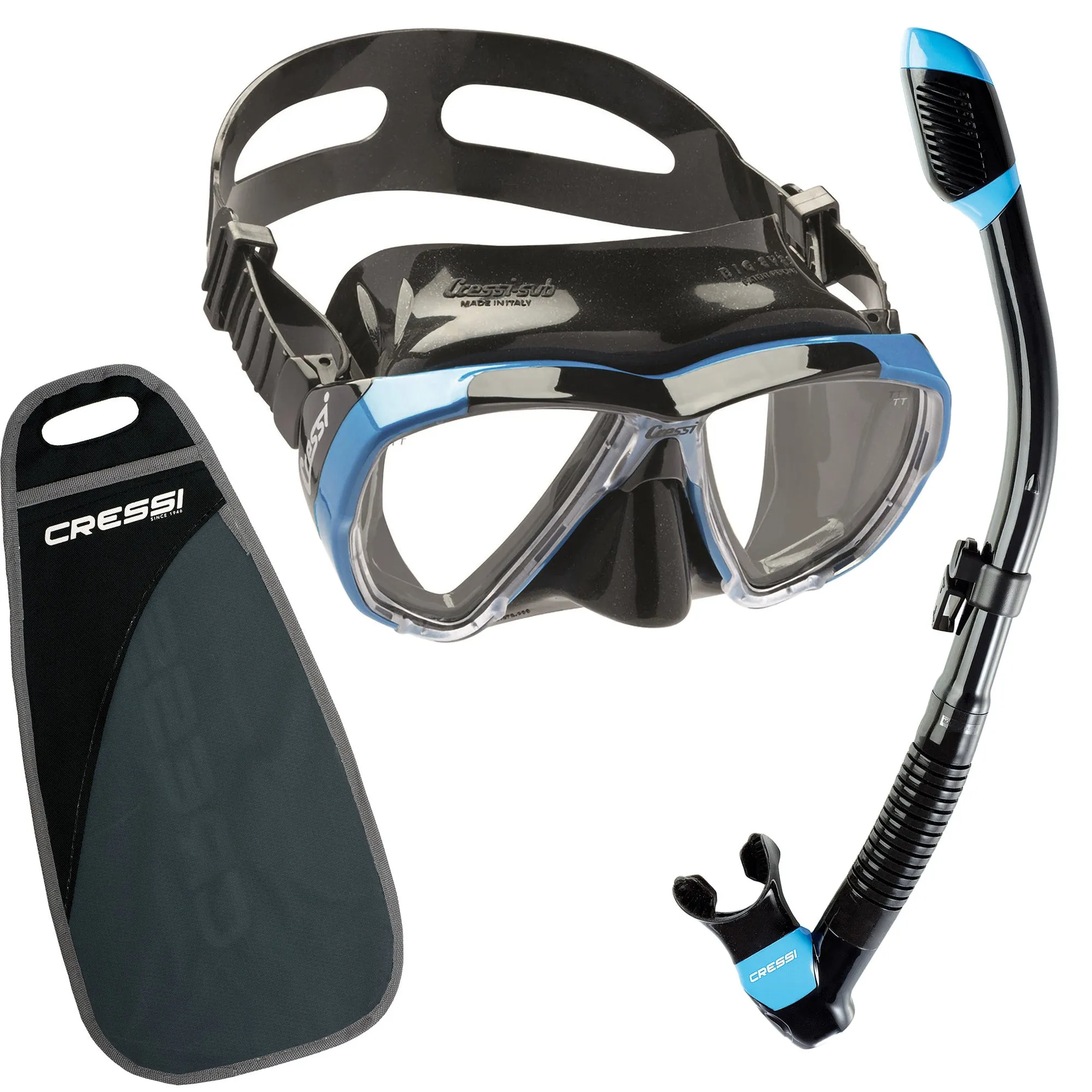 Cressi Big Eyes / Supernova Dry Snorkel Combo