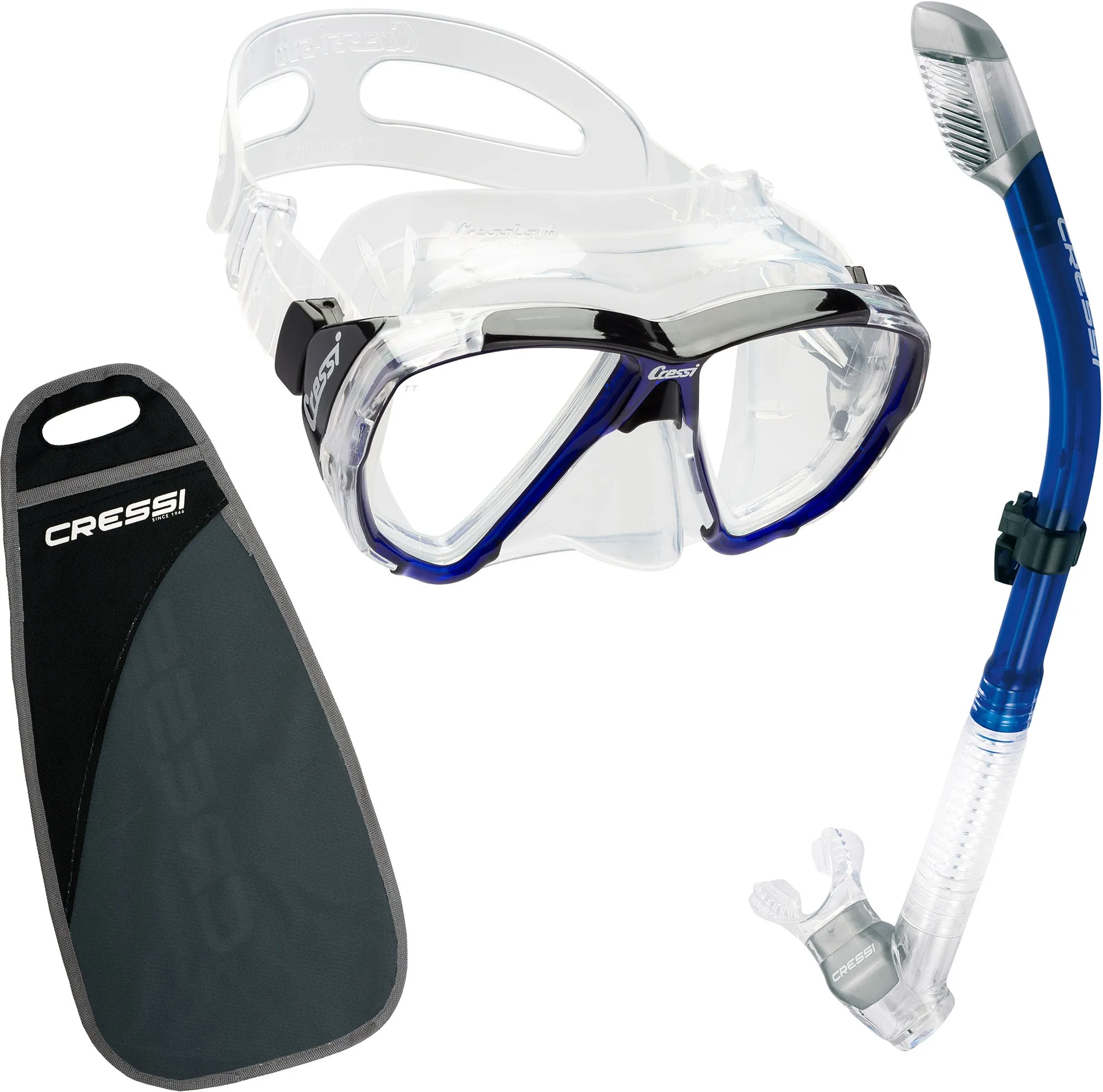 Cressi Big Eyes / Supernova Dry Snorkel Combo