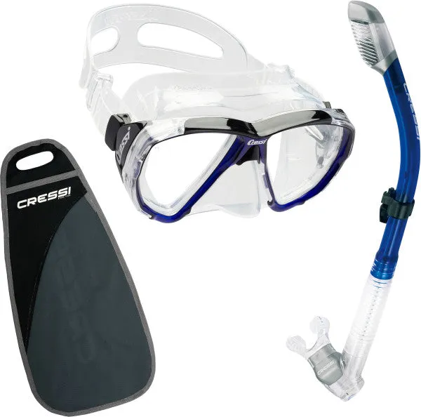 Cressi Big Eyes / Supernova Dry Snorkel Combo