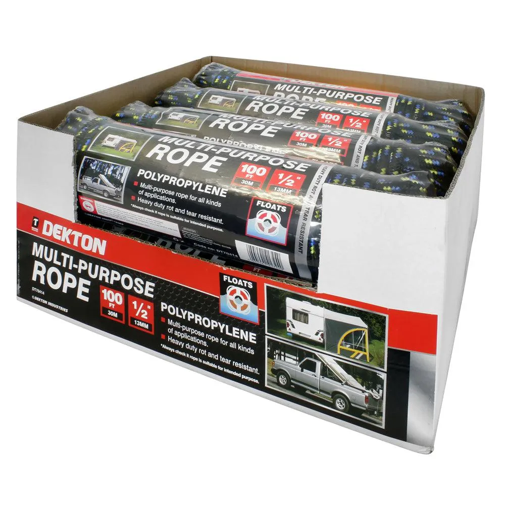 Dekton 1/2in x 100 Ft Multipurpose Rope