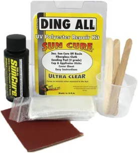 Ding All Sun Cure Ultra Fast Polyester Kit