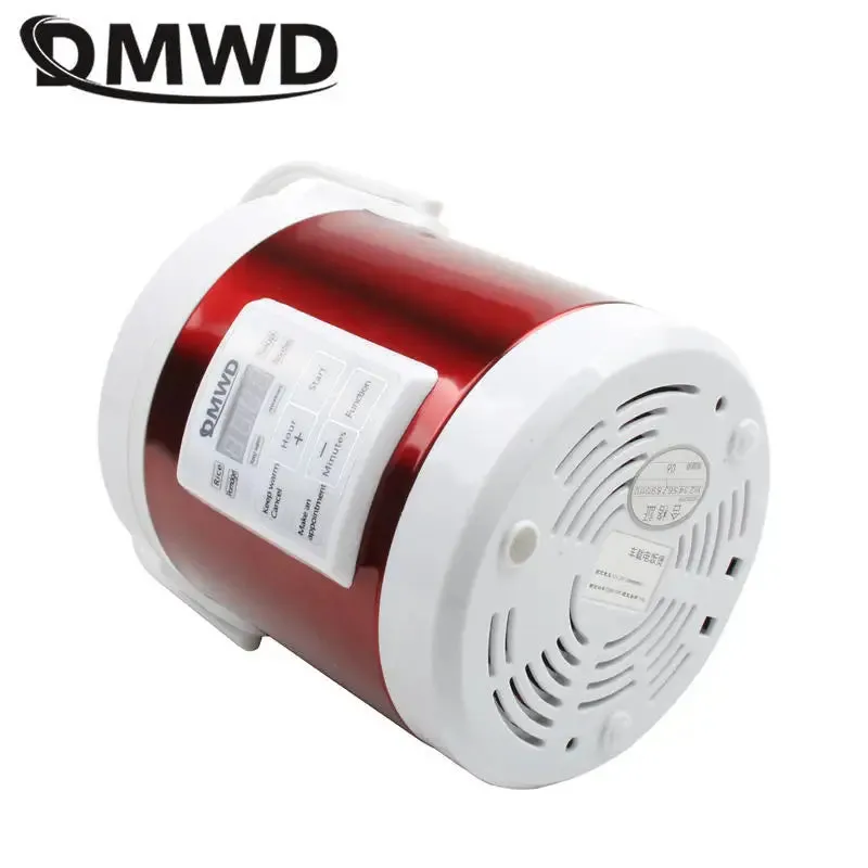 DMWD Mini Rice Cooker 1.6L - Electric Food Steamer & Warmer