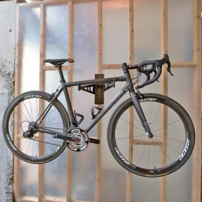 Feedback Sports Wall Rack Display Stand - 1-Bike, Wall Mounted, Black