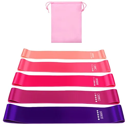 Fitness Elastic Resistance Bands Crossfit Exercise Rubber Bands