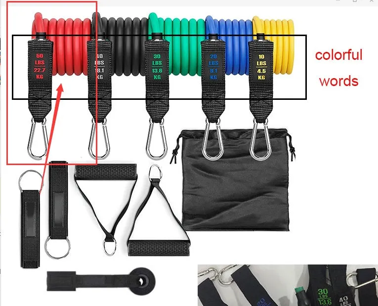 Fitness Resistance Band – Elastic Rally Rope for Strength Training