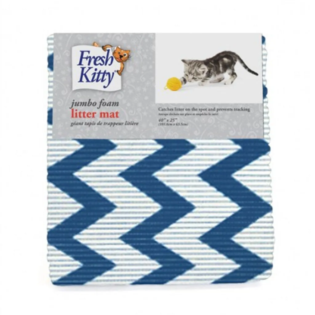 Foam Litter Mat Chevron