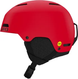 Giro Crue MIPS Kids Ski Helmet - Snowboard Helmet for Youth, Boys & Girls - Matte Bright Red - S (52-55.5 cm)