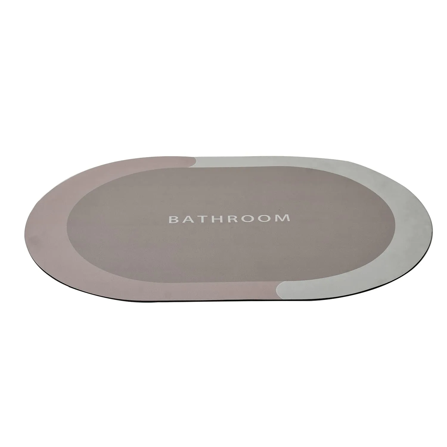 Heart Home Bathroom mat|Bathroom mat Super Absorbent Floor mat|Anti-Skid Bathroom mat|Memory Foam Bathroom Rug Mat|Pack of 2 (Beige)