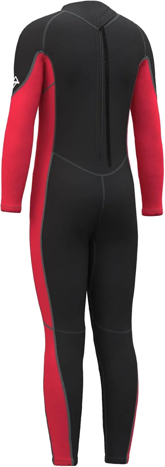Hevto Kids Wetsuit for Boys Girls Toddler Youth 3/2mm Neoprene Full Wet Suits in Cold Water for Swimming Surfing Diving