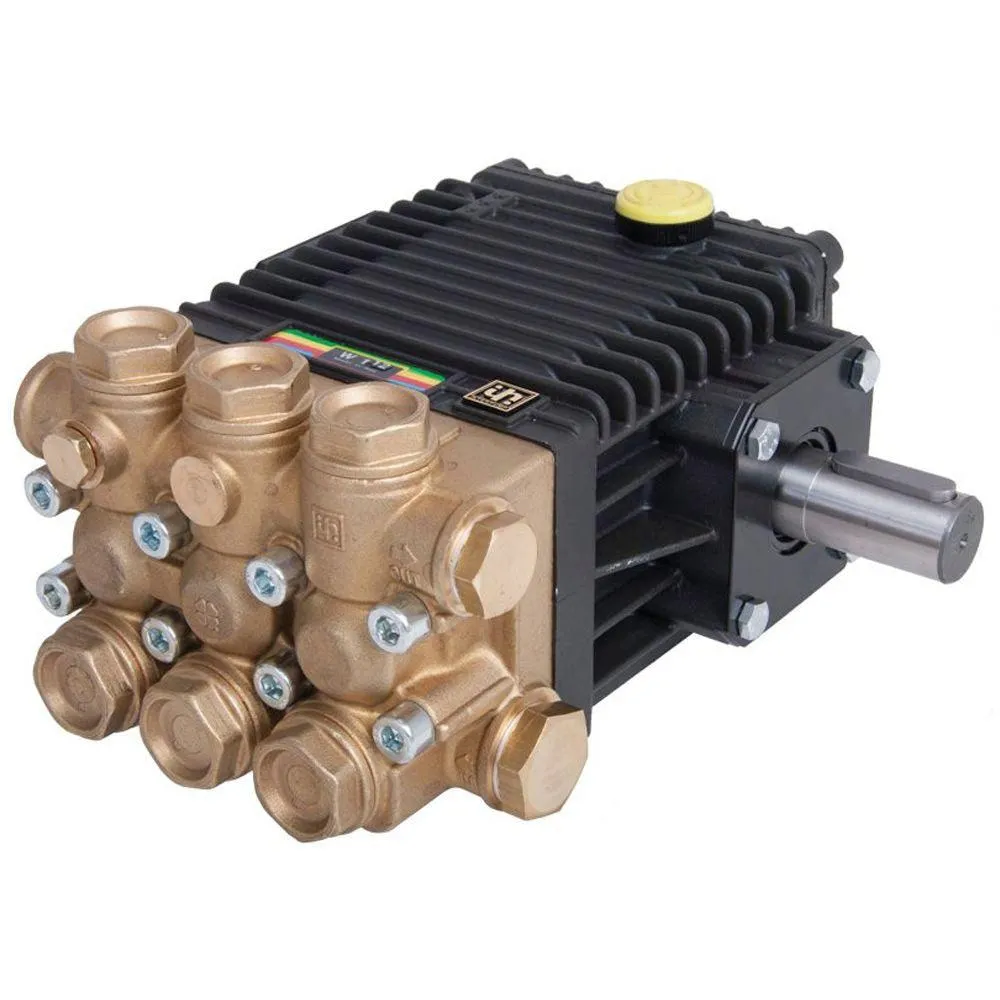 Interpump High Pressure Pump | W140 | Solid Shaft