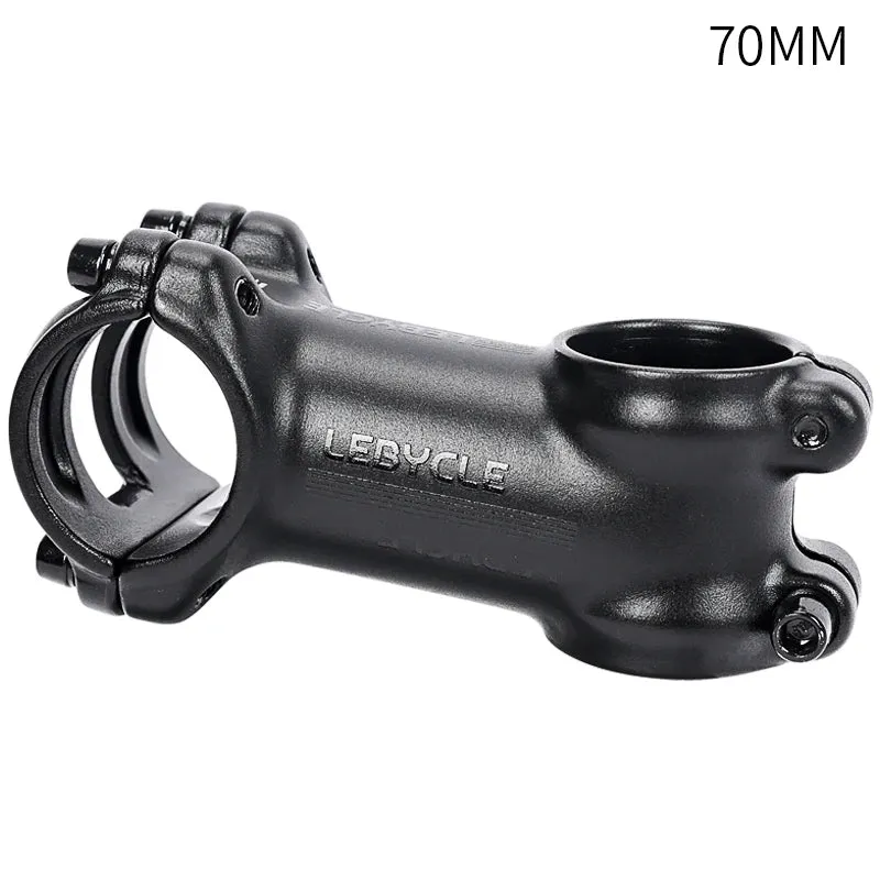 Lebycle MTB bike handlebar stem -7 degree 6061-AL Length 70mm 80mm 90 mm 100 bicycle stem