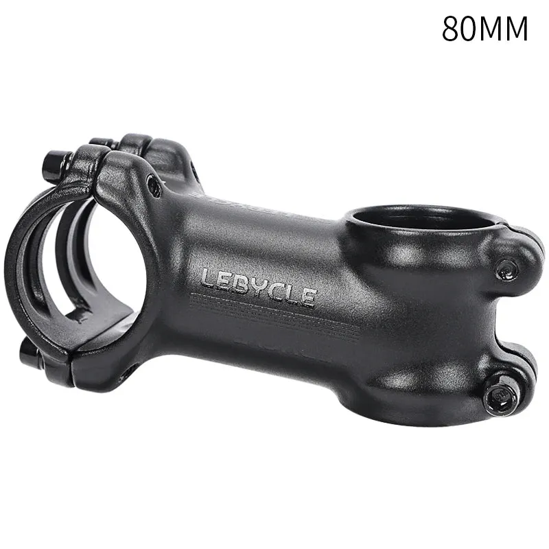Lebycle MTB bike handlebar stem -7 degree 6061-AL Length 70mm 80mm 90 mm 100 bicycle stem