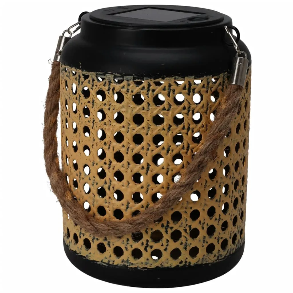 LED Solar Lantern with Handle 12x16 cm