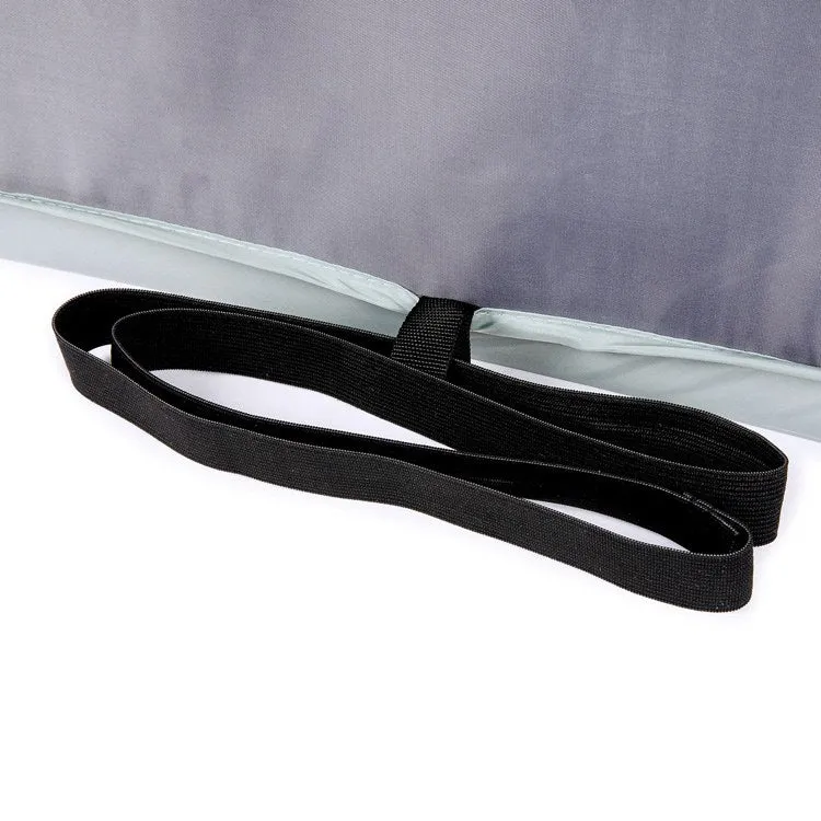 Manta Portable Sun Shelter, Gray with Black Trim