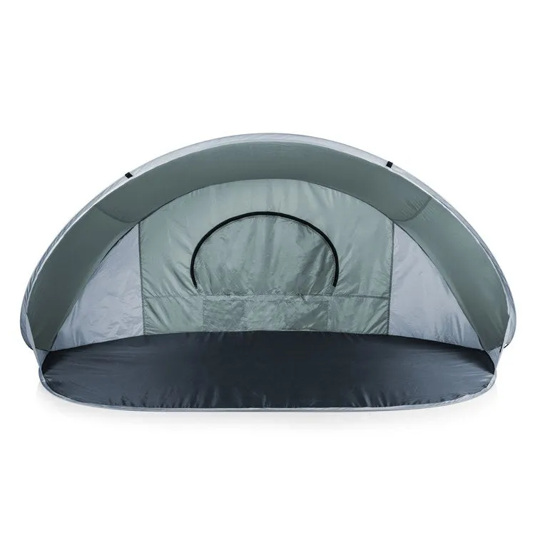 Manta Portable Sun Shelter, Gray with Black Trim