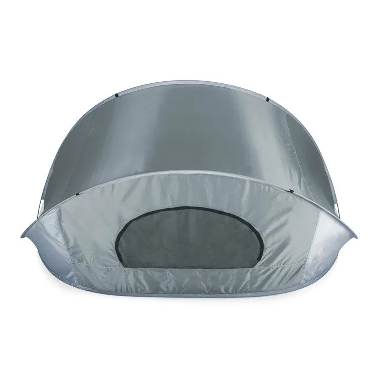 Manta Portable Sun Shelter, Gray with Black Trim