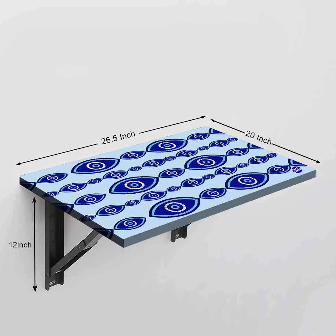 Modern Wall Mounted Foldable Study Table for Children - Evil Eye Protector