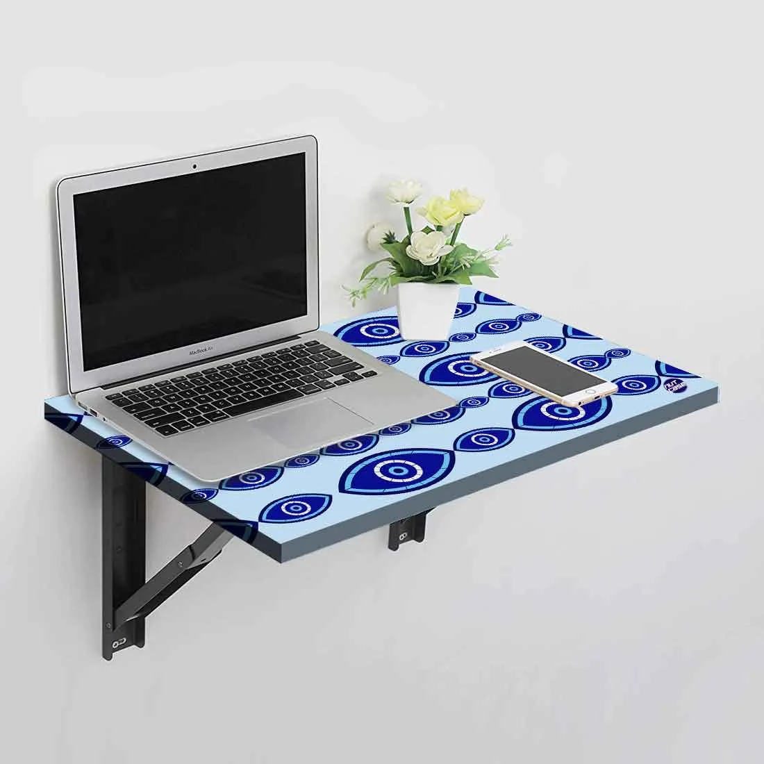 Modern Wall Mounted Foldable Study Table for Children - Evil Eye Protector