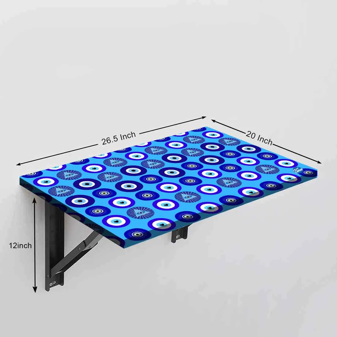 Modern Wall Mounted Foldable Study Table for Children - Evil Eye Protector