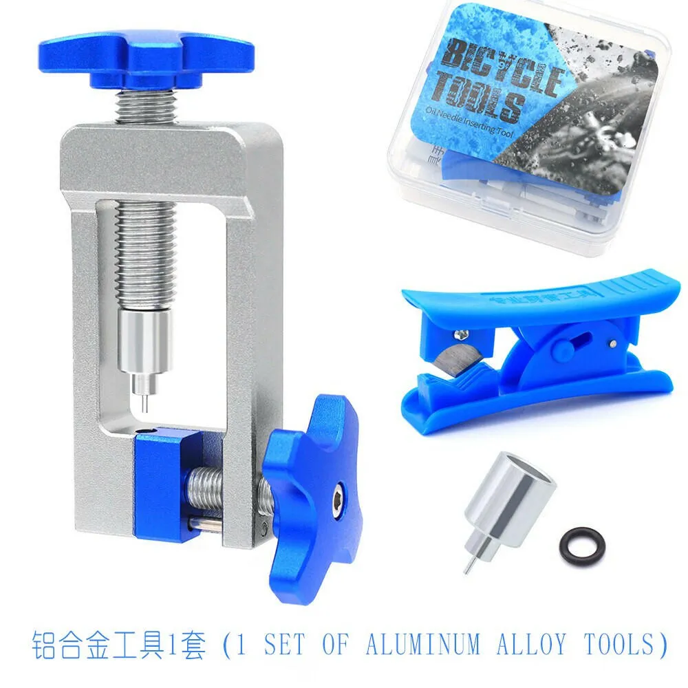 NFOX Multi-function Hydraulic Brake Maintenance Bleed Needle Multi Bicycle Repair Tools Bike EZmtb Kit Oil Pipe Cut Screw Cover