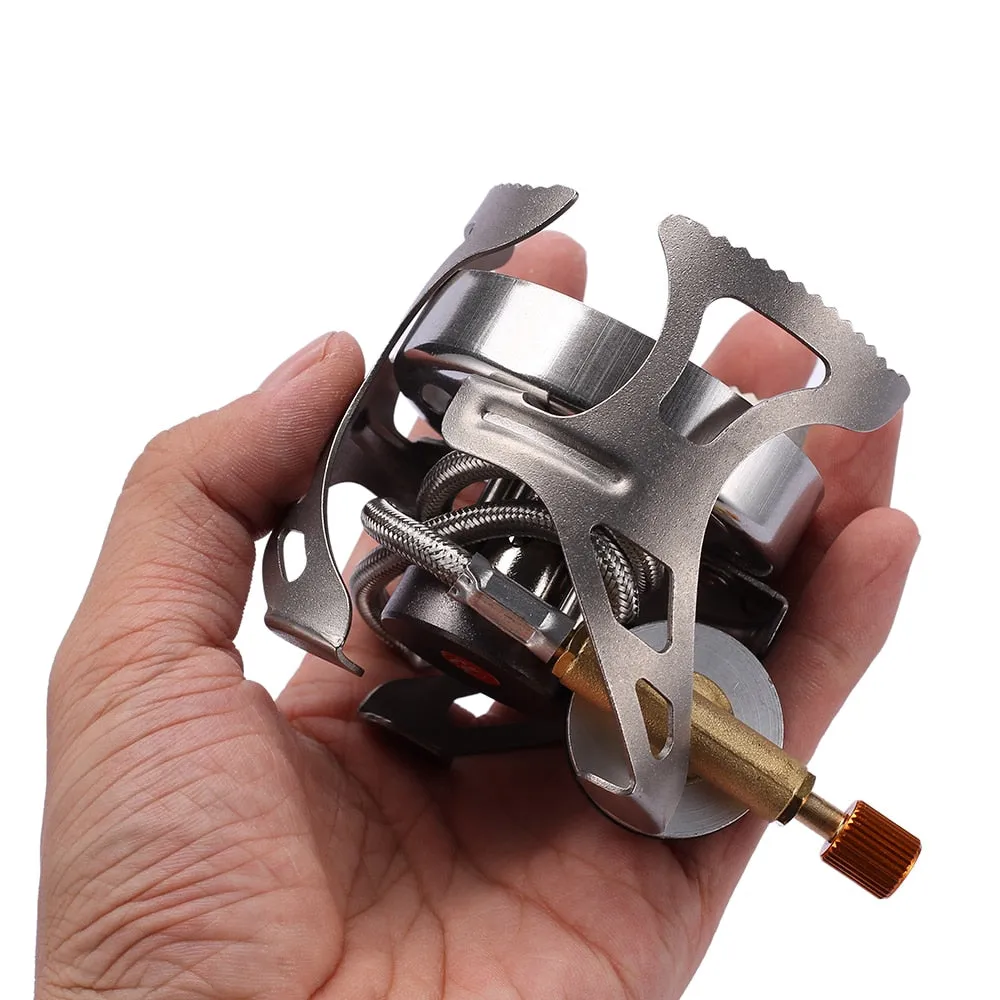 Outdoor Camping Stove Gas Burners Camping Cooker Picnic Cookout Hiking