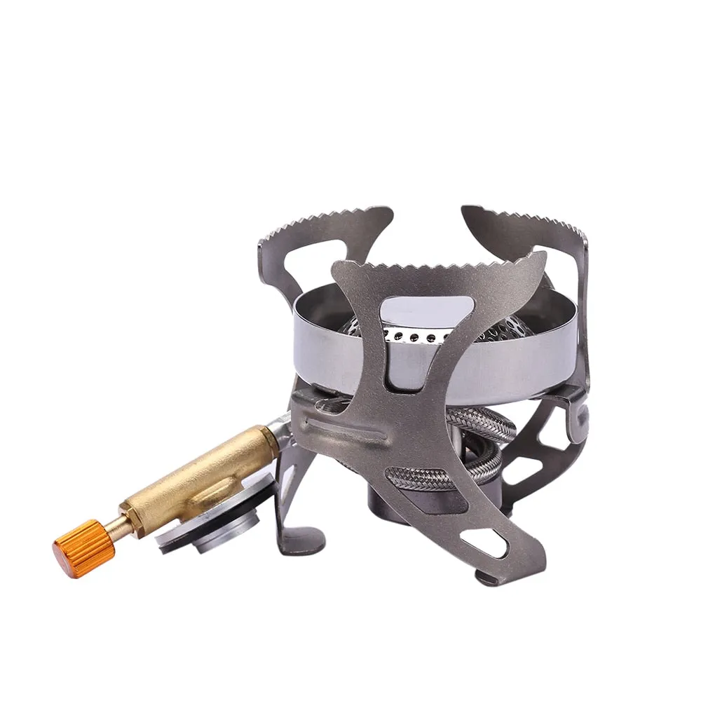 Outdoor Camping Stove Gas Burners Camping Cooker Picnic Cookout Hiking