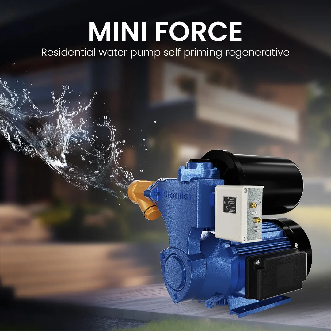 Pressure Booster Pump 1 HP - MINI FORCE I