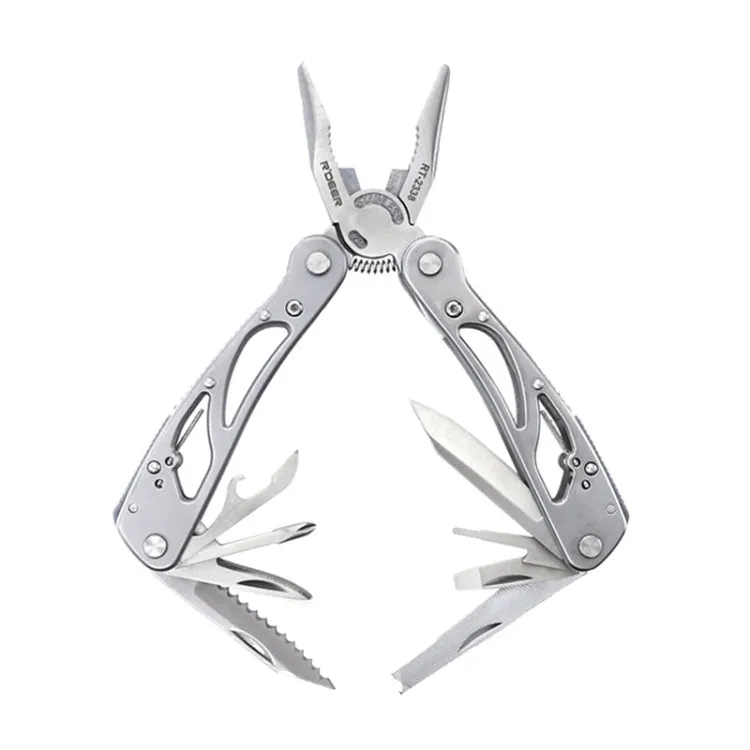 RDEER RT-2338 Multifunctional Pliers Folding Knife Outdoor Home Emergency Tool