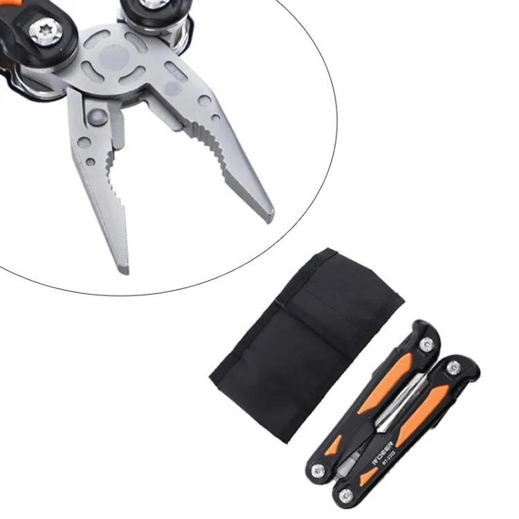 RDEER RT-2352 Multifunctional Pliers Folding Knife Outdoor Home Emergency Tool